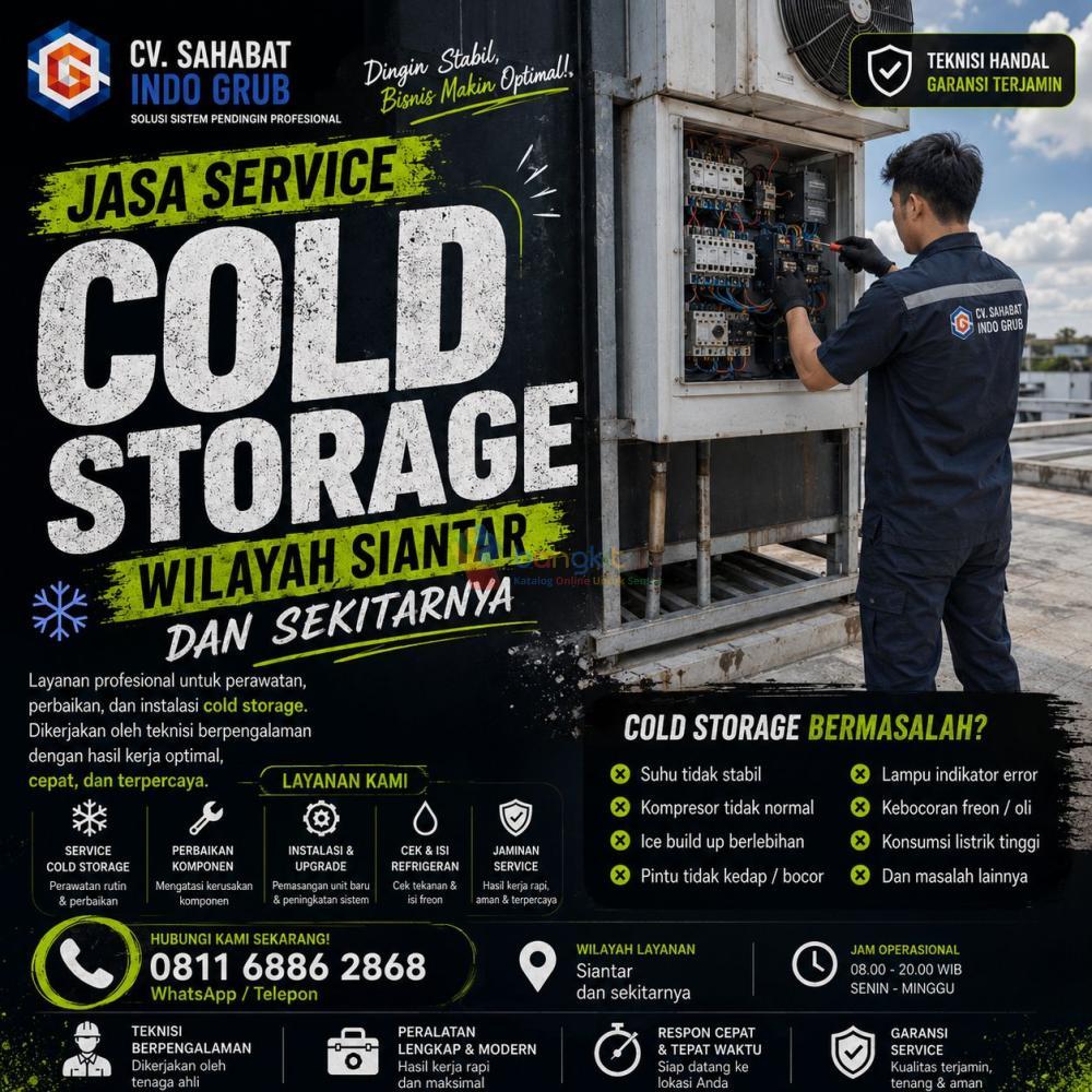 Spesialis Perbaikan Cold Storage Siantar untuk Usaha dan Industri