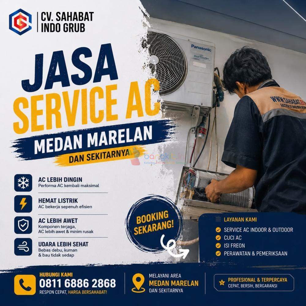 AC Mulai Rewel? Percayakan ke Jasa Service AC Medan Marelan Terpercaya