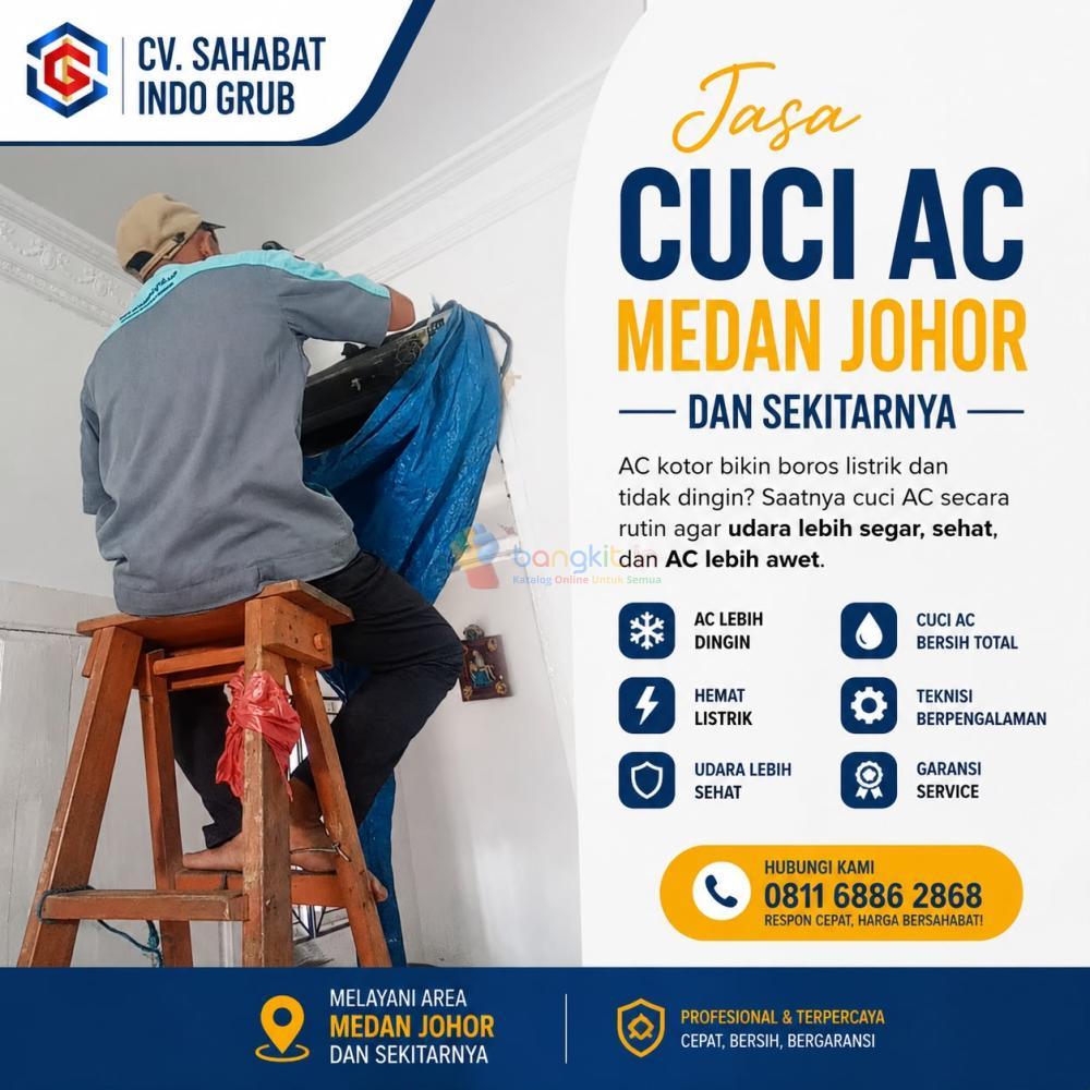 Cuci AC Medan Johor | AC Kotor? Biar Kami Bikin Adem Lagi!