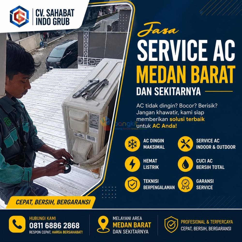 Service AC Medan Barat | AC Nggak Adem? Santai, Kami OTW!