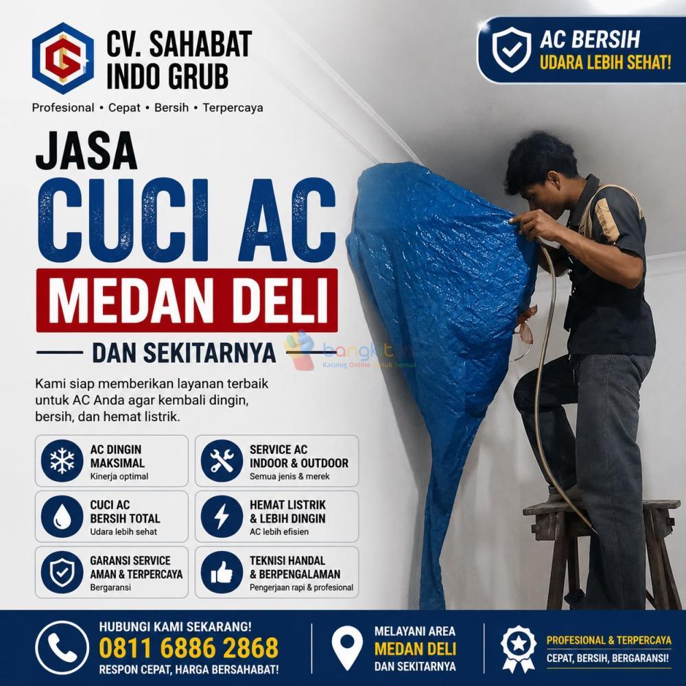 Cuci AC Medan Deli | AC Kotor? Saatnya Balik Fresh Lagi!