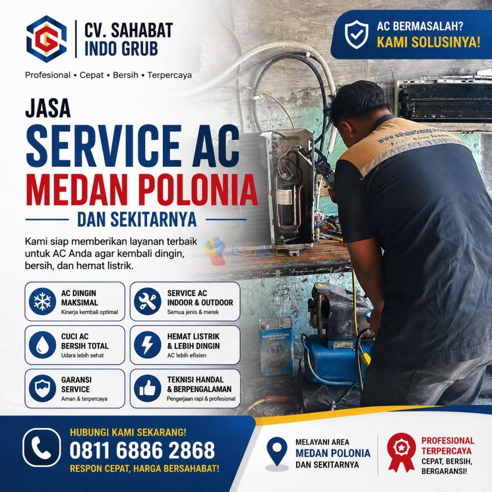 AC Mulai Rewel? Yuk Service AC Medan Polonia Sekarang!