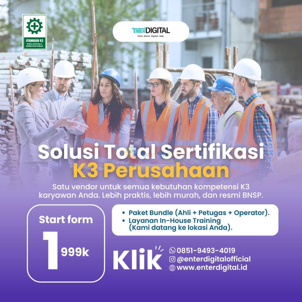 AHLI! WA: 0851-9493-4019, Sertifikasi Kompetensi Chef Mataram