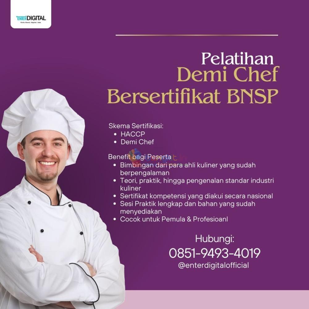 VALID! HUB: 0851-9493-4019, Lembaga Sertifikasi Chef Kabupaten Cirebon