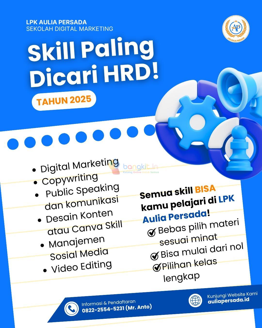 Aulia Persada, Biaya Kursus Pemasaran Online