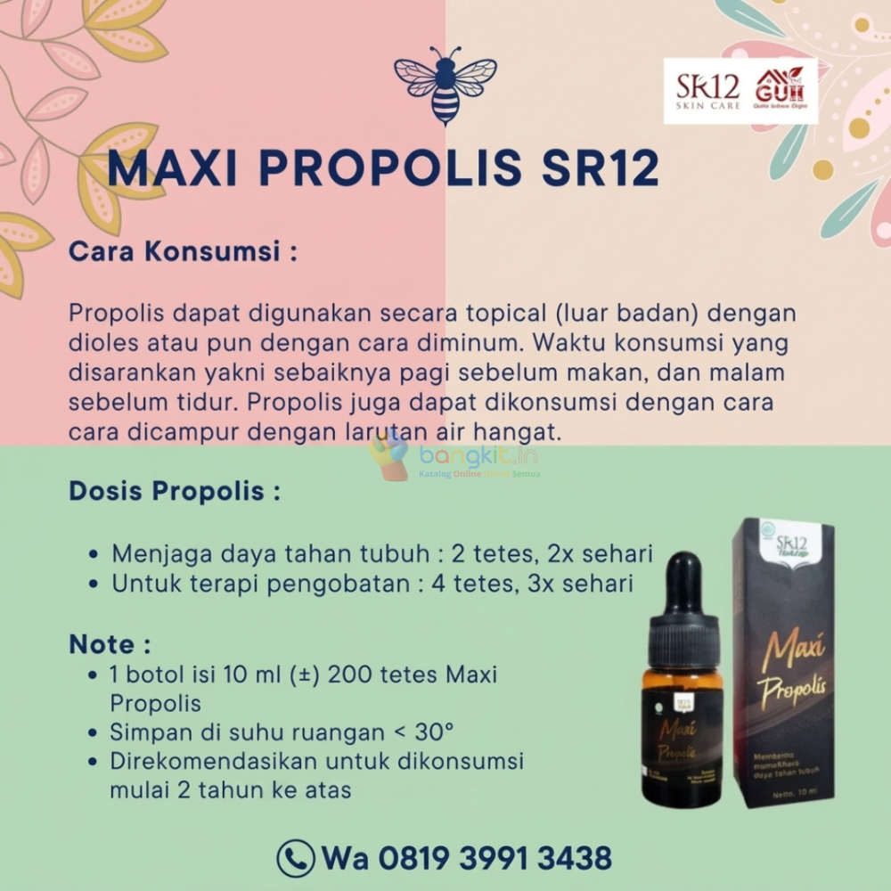 Maxi Propolis original gratis ongkir Cengkareng Jakarta Barat