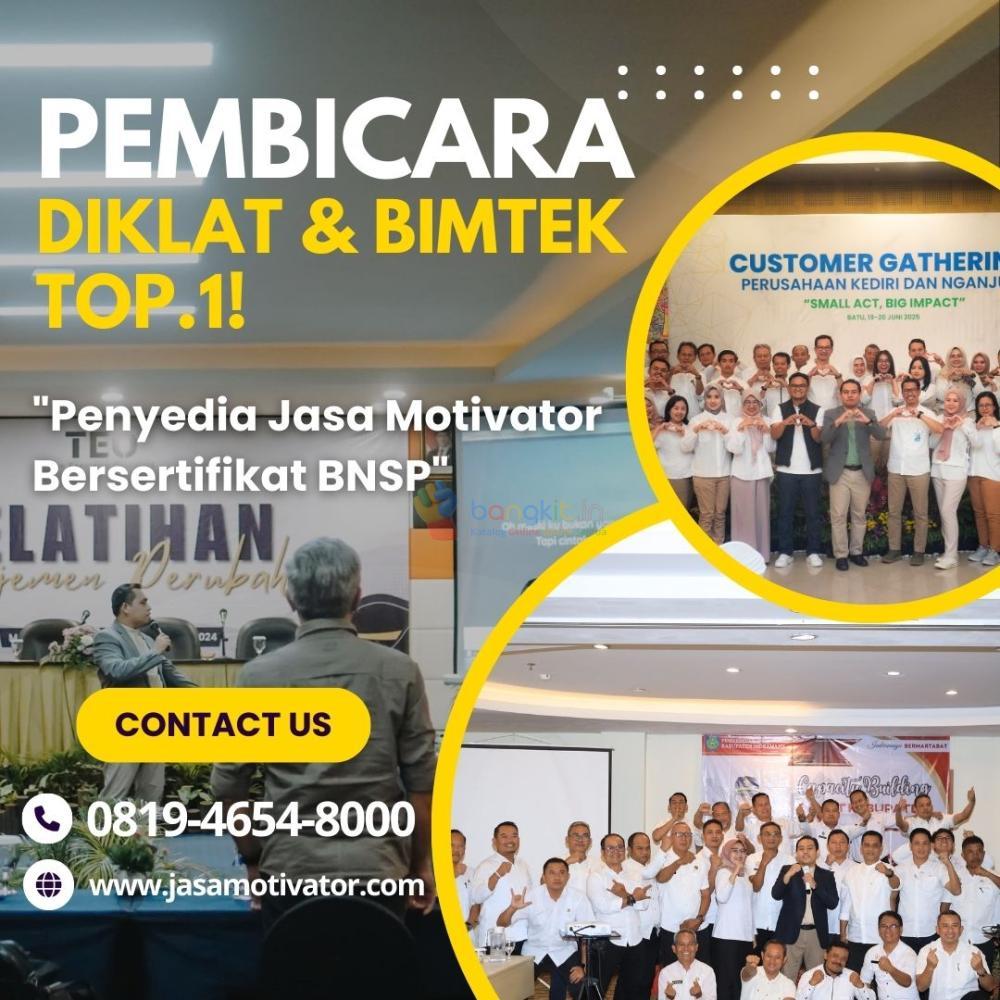 Narasumber Motivator  Capacity Building Mamuju, Resmi & Terbaik! Coach Wahyudi SMT