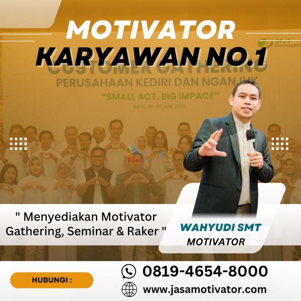 Pembicara Diklat Pelayanan Prima Gresik, Bersertifikat Resmi! Bersama Coach Wahyudi SMT (0819-4654-8000)