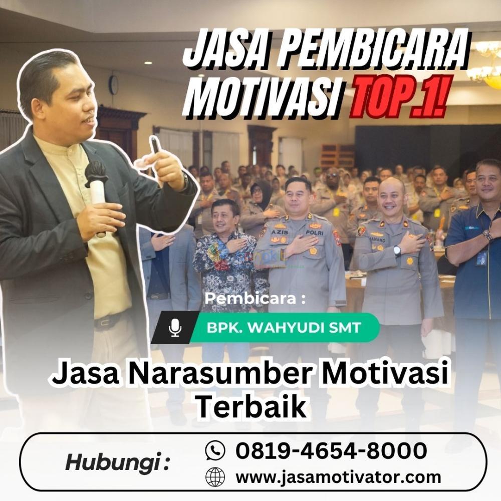 Pembicara Diklat Pelayanan Prima Bontang, Bersertifikat Resmi! Bersama Coach Wahyudi SMT (0819-4654-8000)